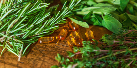 Bioligent's Black Seed Oil Supplements on a table